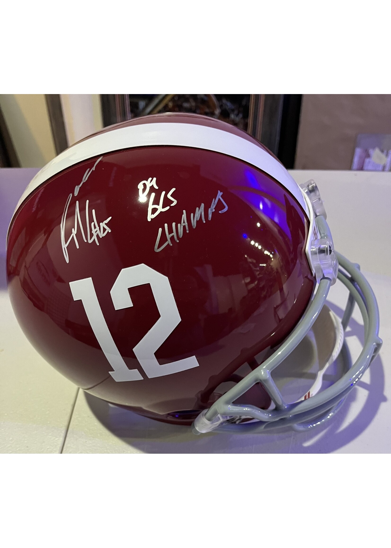 Helmet (Full & Mini) Rolando McClain Helmet B