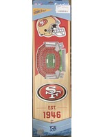 You The Fan 49ers 6x19 Wall Banner