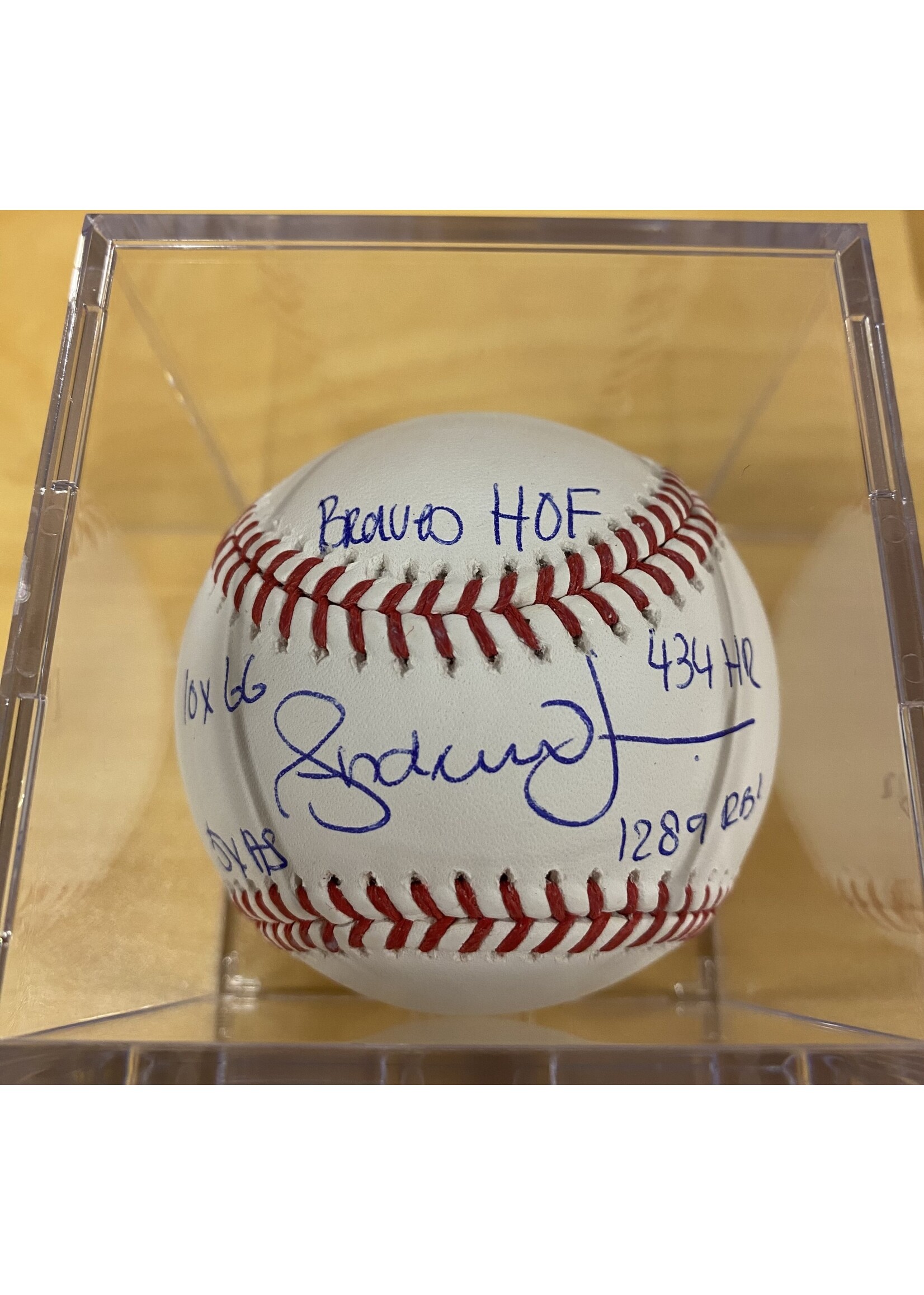 Balls/Bats Andruw Jones Stat Ball