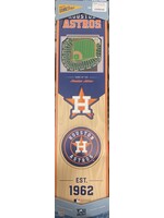 You The Fan Astros 8x32 Wall Banner
