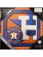 You The Fan Astros Logo 12x12 Wall Art