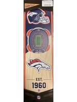 You The Fan Broncos 6x19 Wall Banner