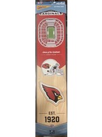 You The Fan AZ Cardinals 8x32 Wall Banner