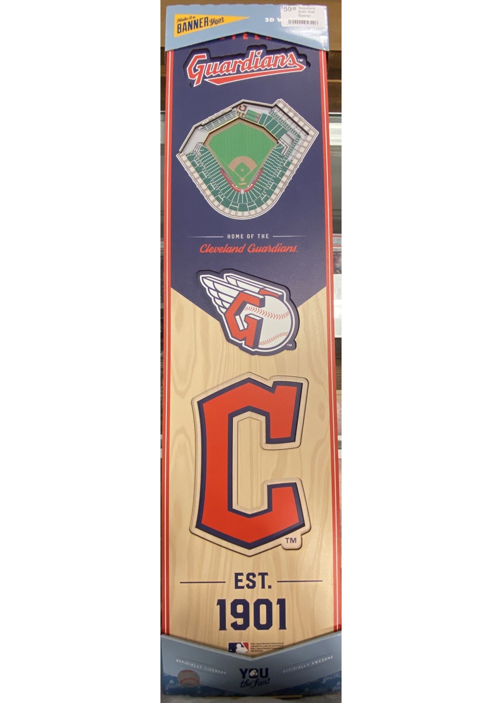 You The Fan Guardians 8x32 Wall Banner