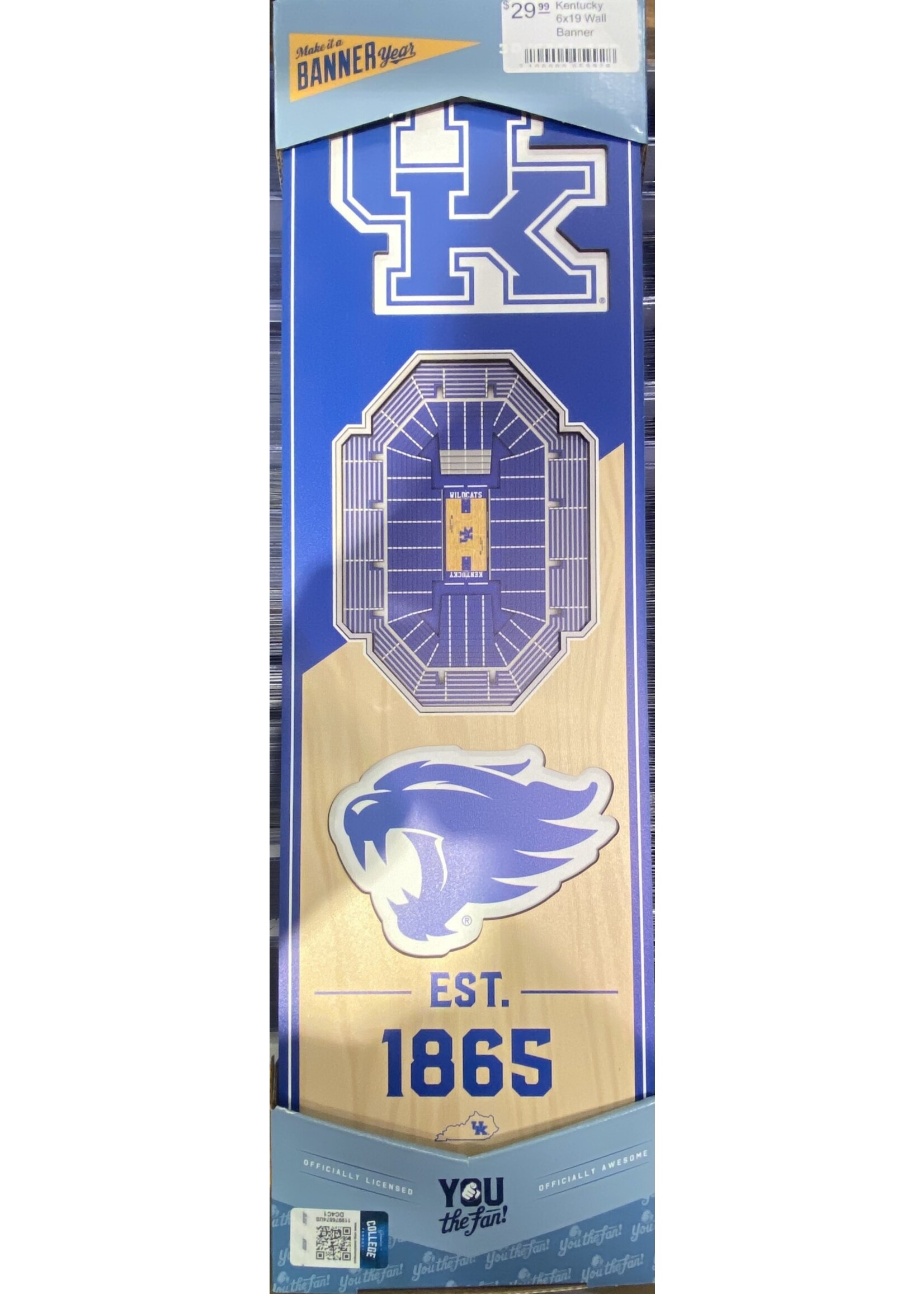 Kentucky 6x19 Wall Banner