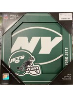 You The Fan Jets Logo 12x12 Wall Art