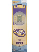 You The Fan LSU 6x19 Wall Banner
