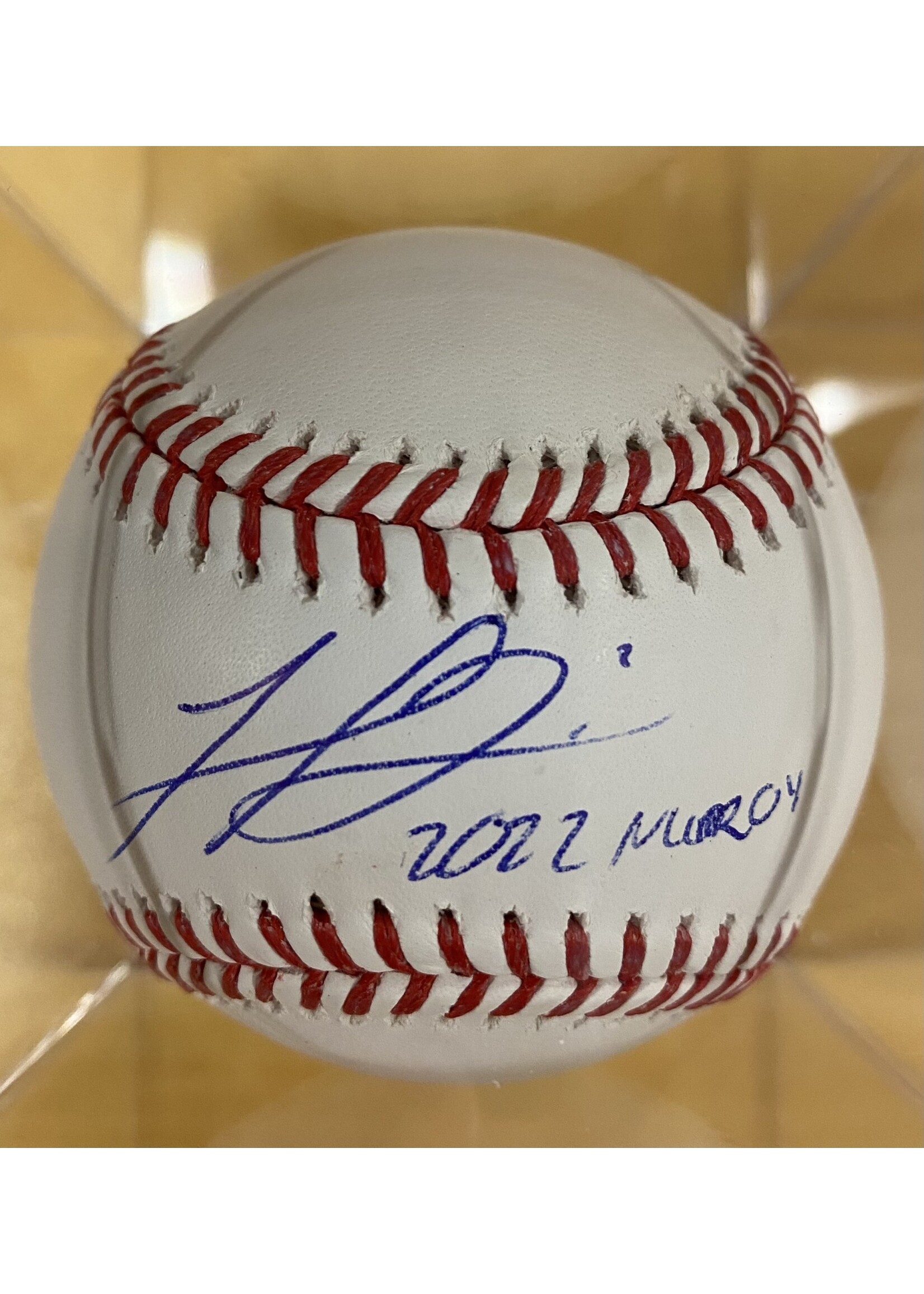 Balls/Bats/Gloves Michael Harris ROY Baseball