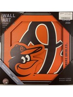 You The Fan Orioles Logo 12x12 Wall Art
