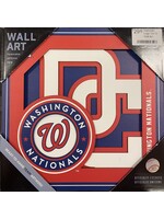 You The Fan Nationals Logo 12x12 Wall Art