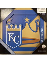 You The Fan Royals Logo 12x12 Wall Art