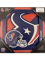 You The Fan Texans Logo 12x12 Wall Art