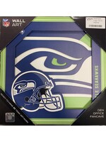 You The Fan Seahawks Logo 12x12 Wall Art