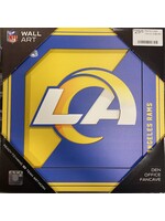 You The Fan Rams Logo 12x12 Wall Art