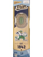 Notre Dame 6x19 Wall Banner