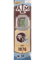 You The Fan Texas A&M 6x19 Wall Banner