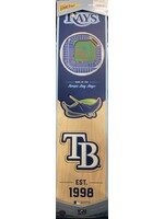 Rays 8x32 Wall Banner