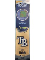 You The Fan Rays 8x32 Wall Banner