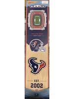You The Fan Texans 8x32 Wall Banner