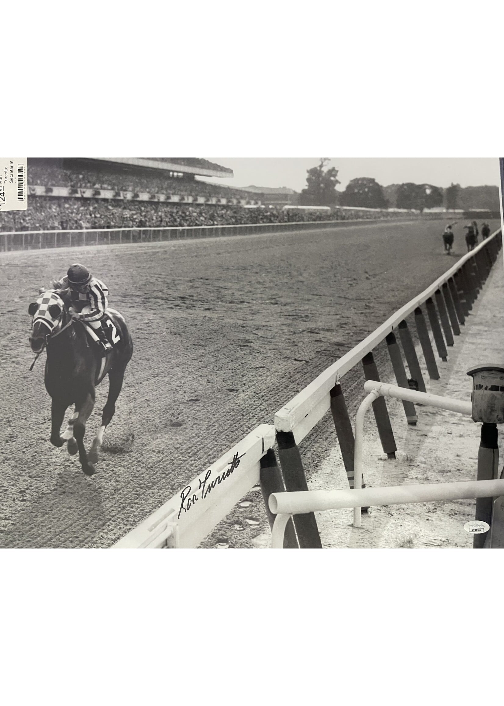 Ron Turcotte Secretariat 16x20