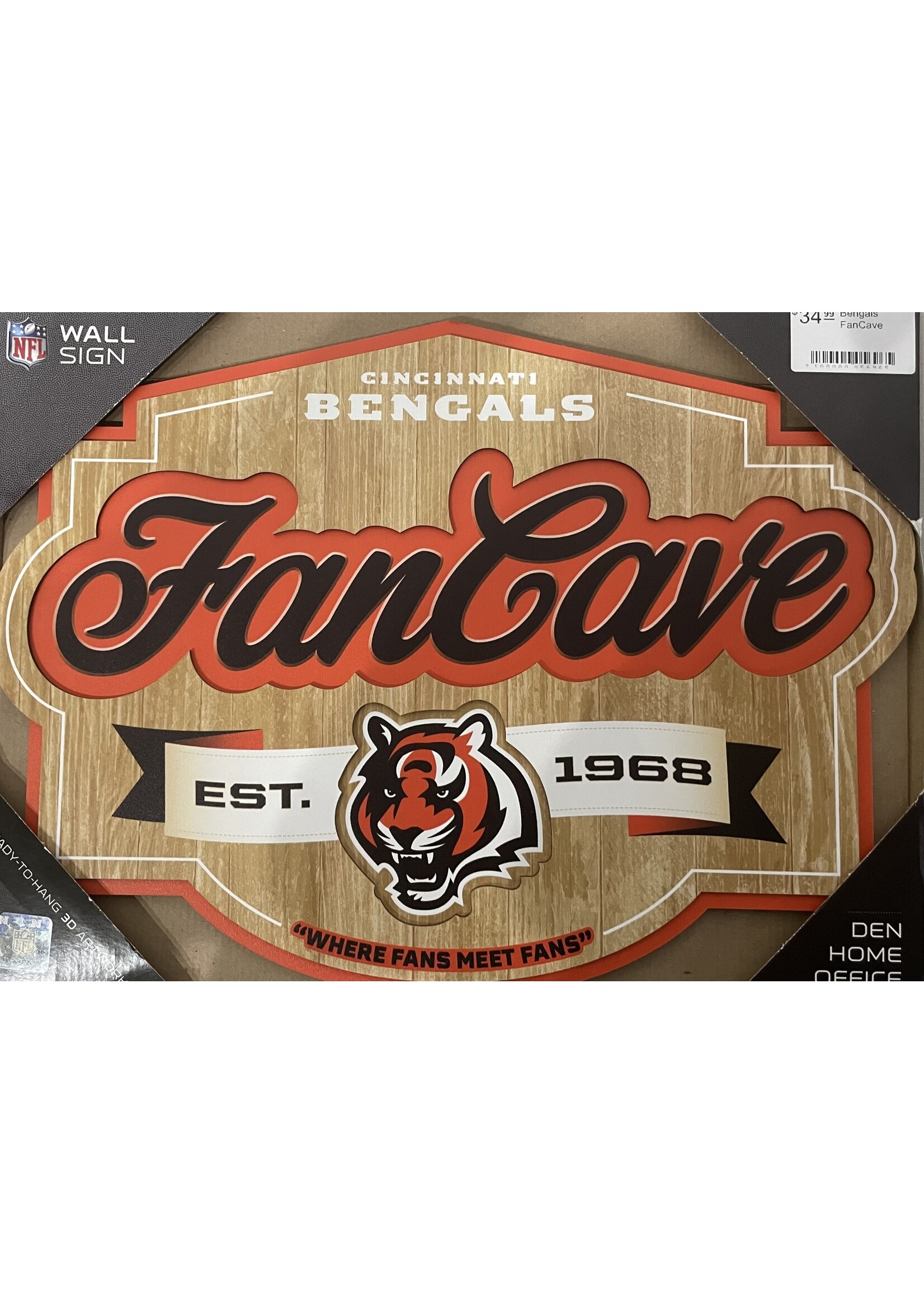 You The Fan Bengals FanCave