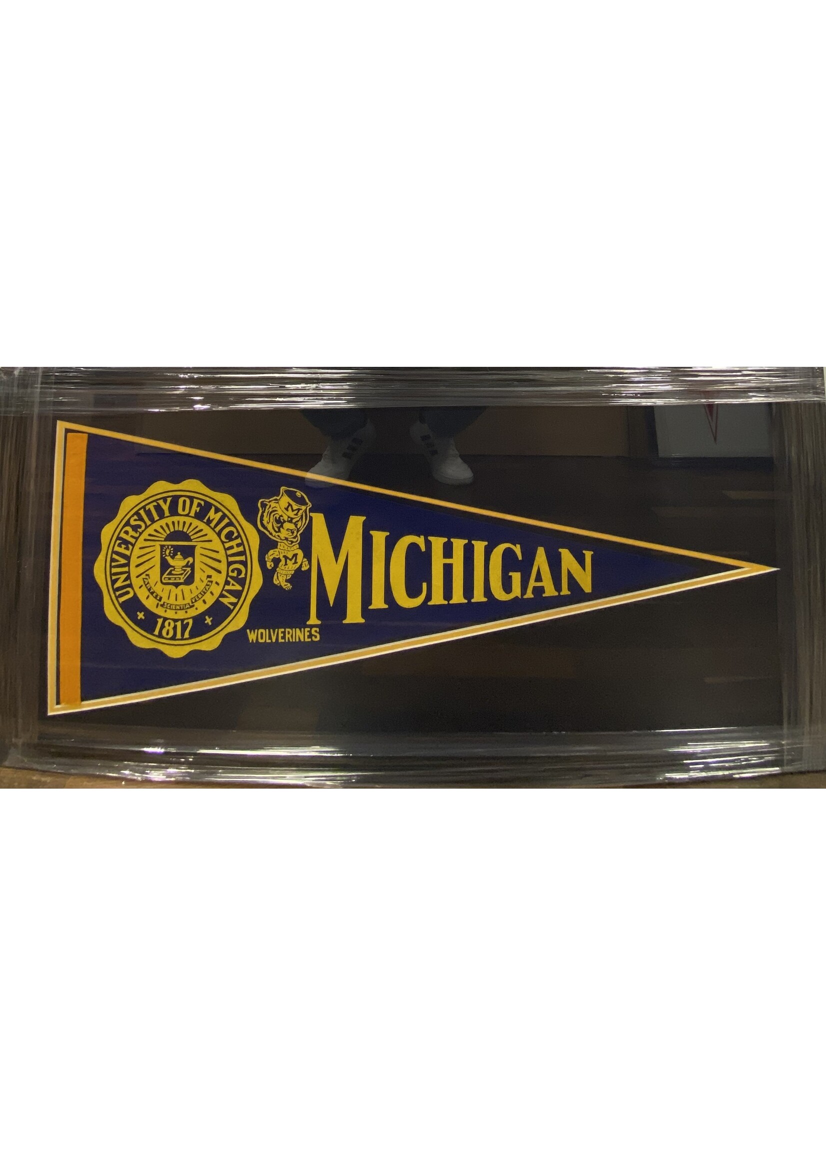 Pennant (F & UF) Michigan Crest 1970s Pennant