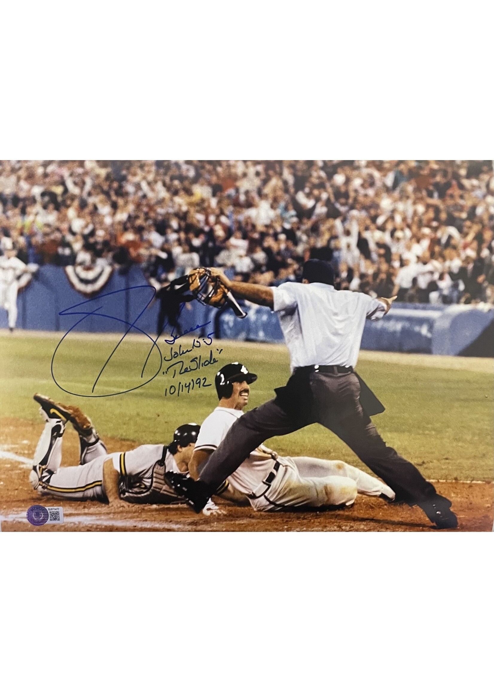 Picture Sid Bream 11x14 C UF