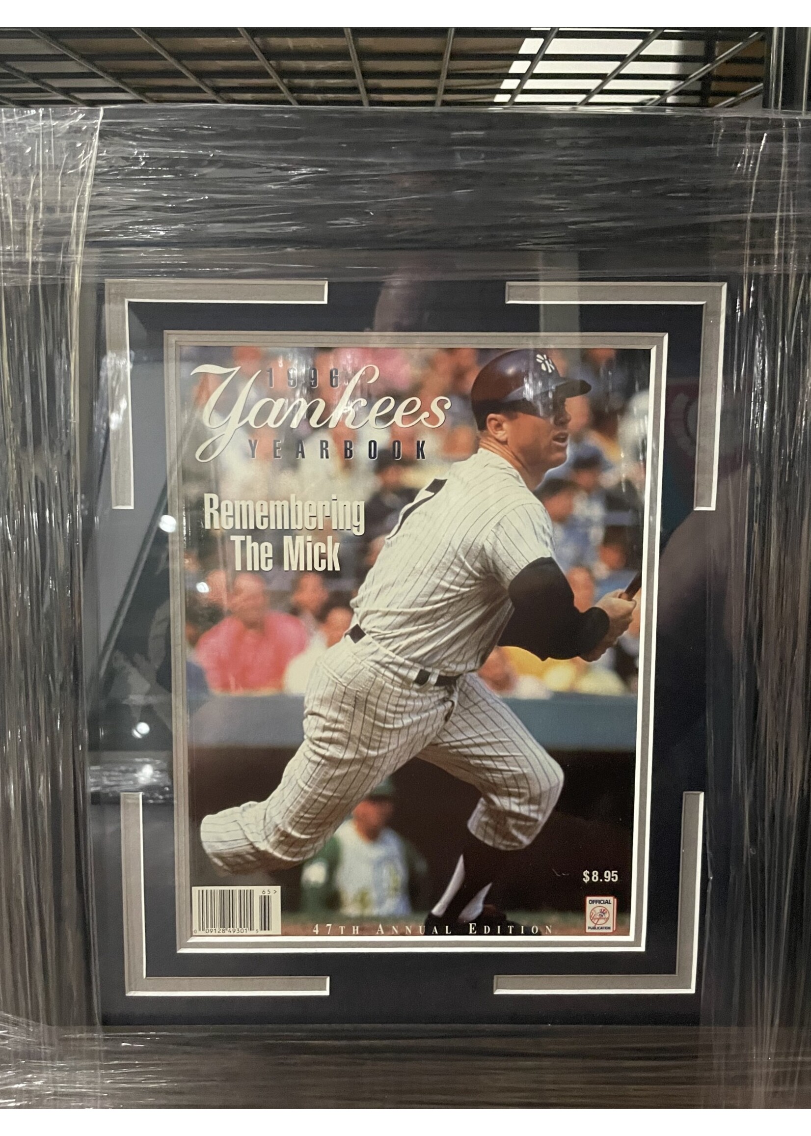 Picture Mantle Yankees Yearbook