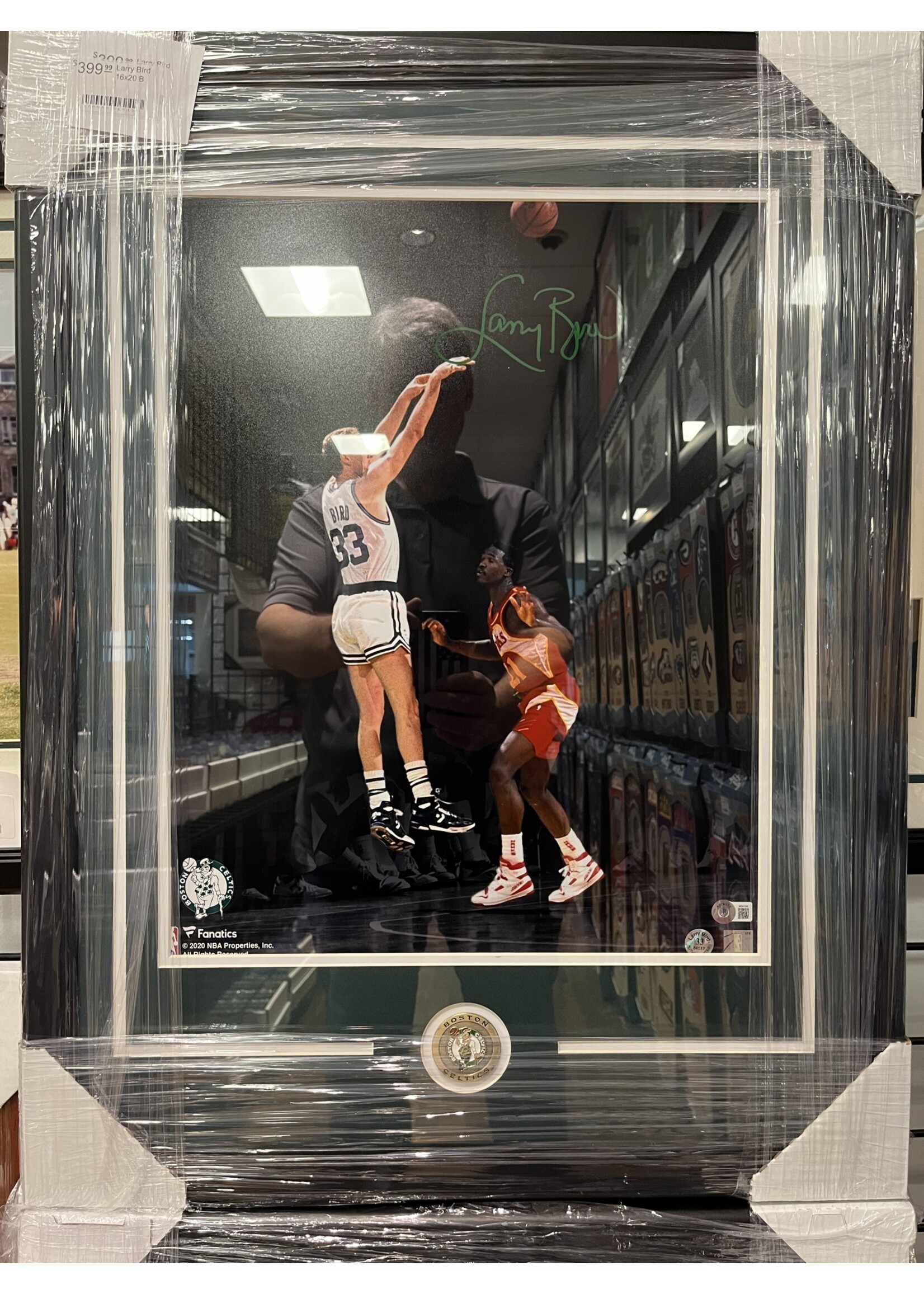 Picture Larry Bird 16x20 B