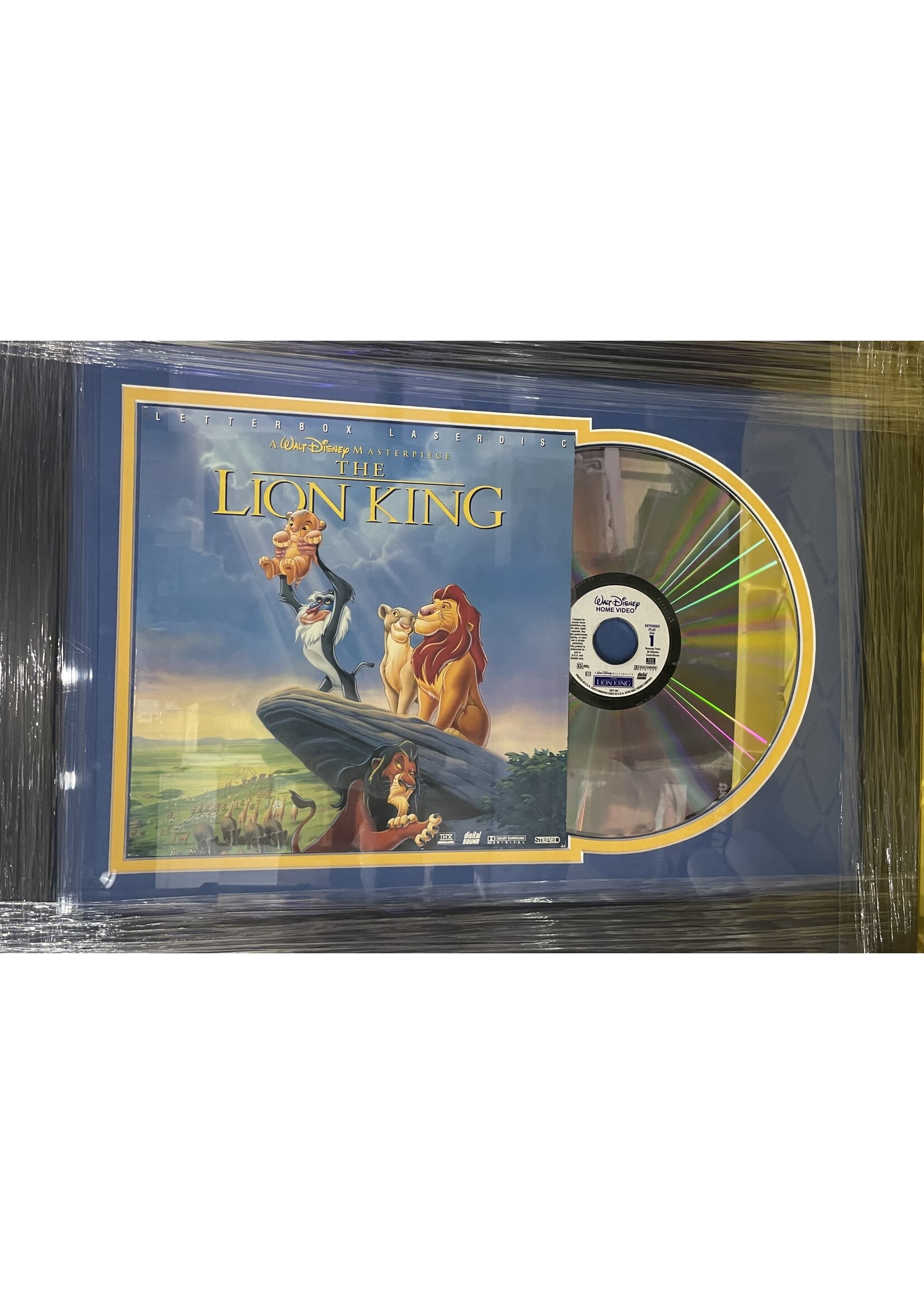 Lion King Laser Disc