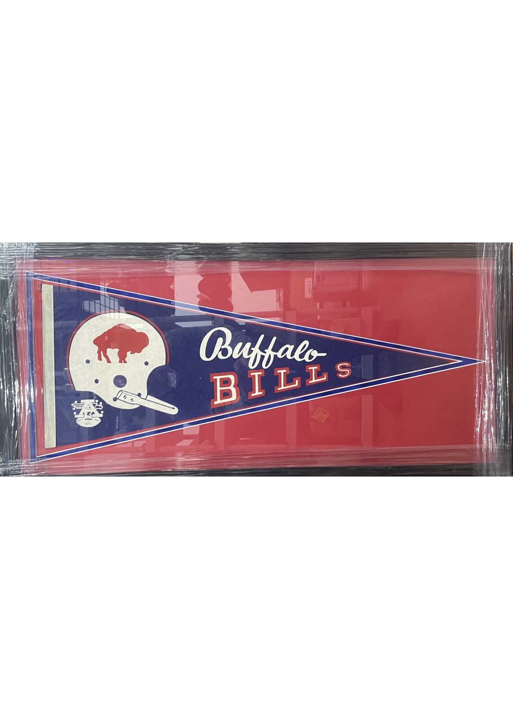 Pennant (F & UF) Bills Helmet 1960s Pennant