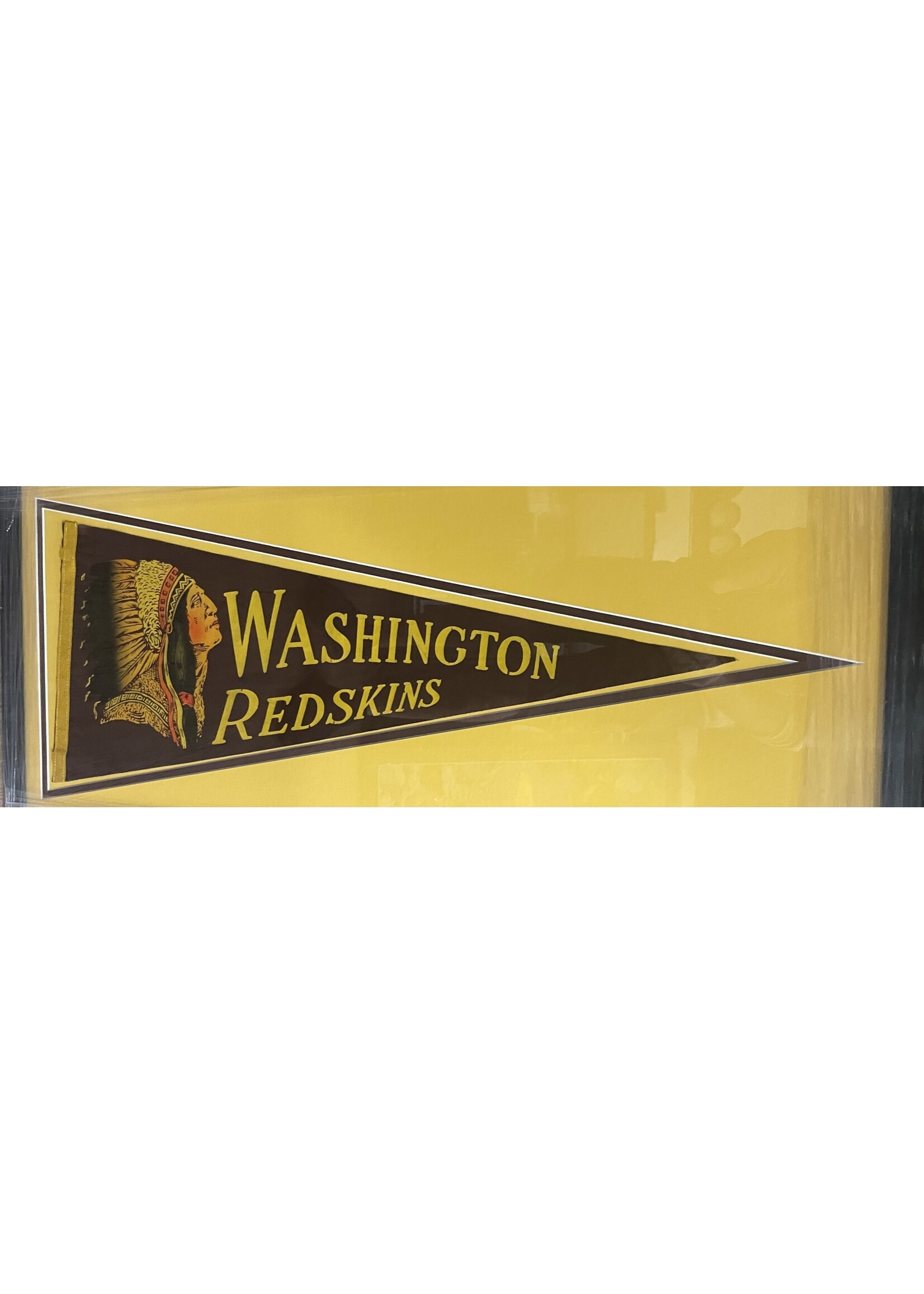 Pennant (F & UF) Redskins Chief Pennant