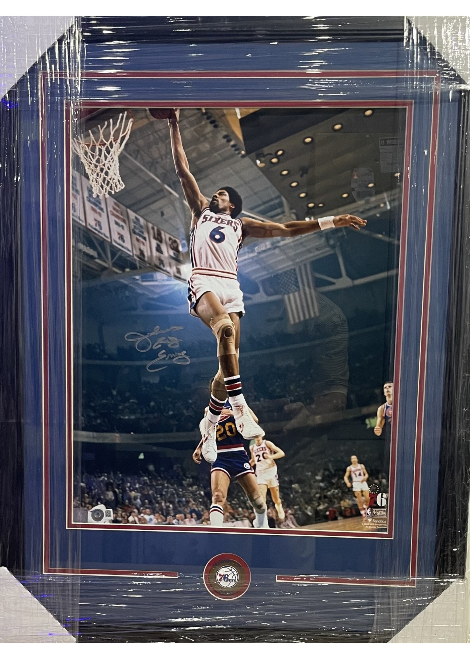 Julius Erving 16x20 B