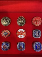 Rings Red Sox 9 Ring Set