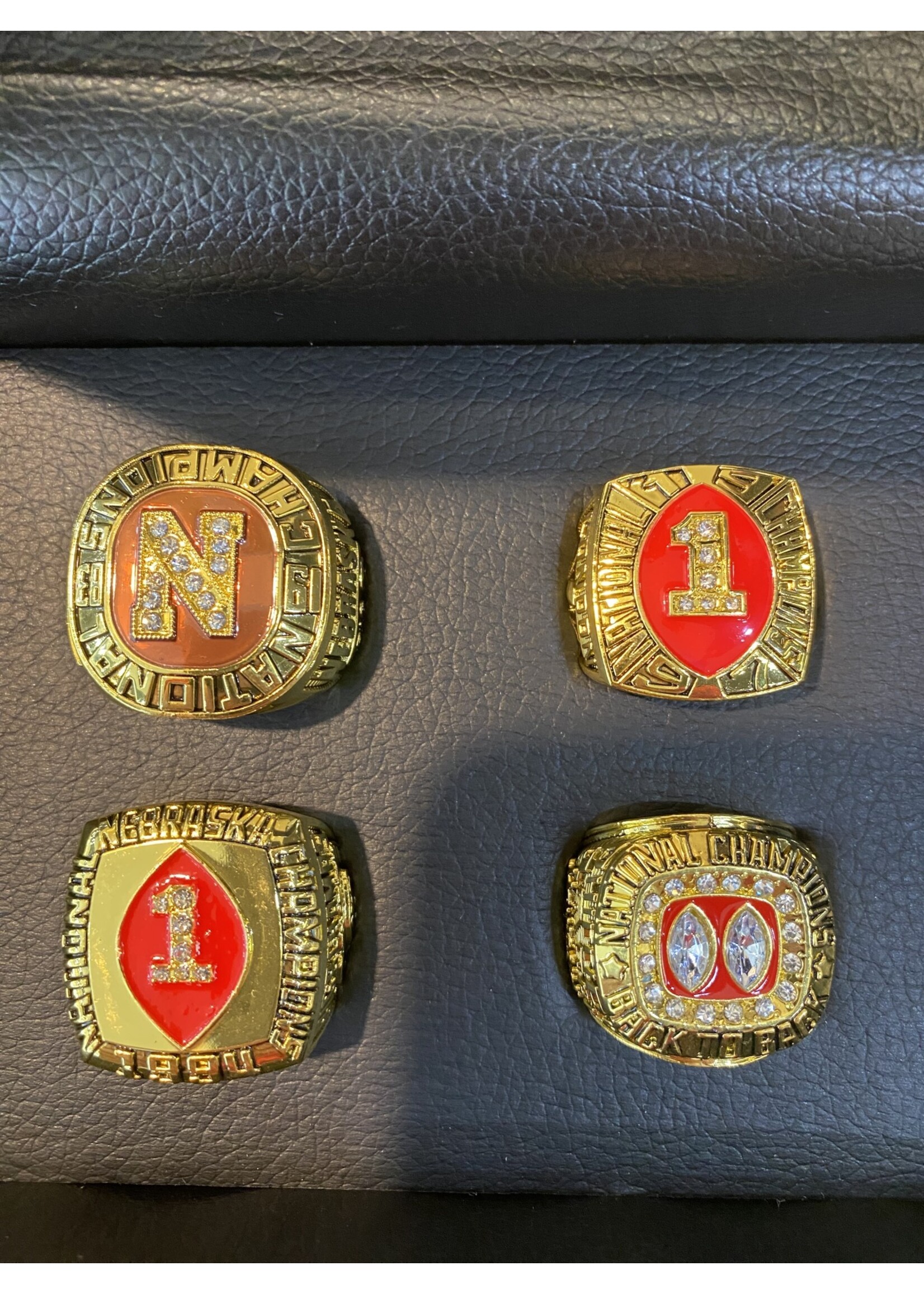 Rings Nebraska 4 Ring Set