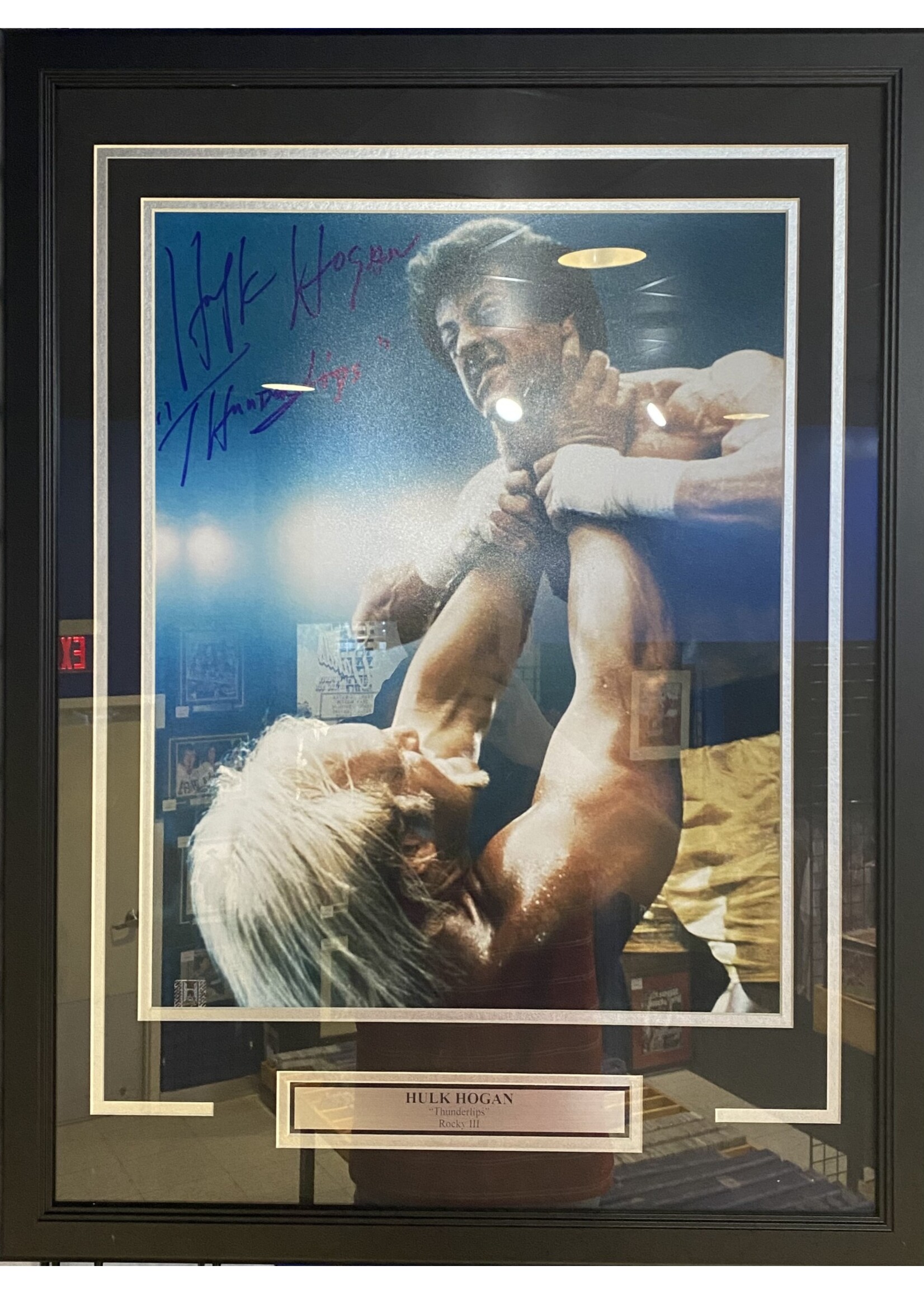Hulk Hogan Rocky 16x20