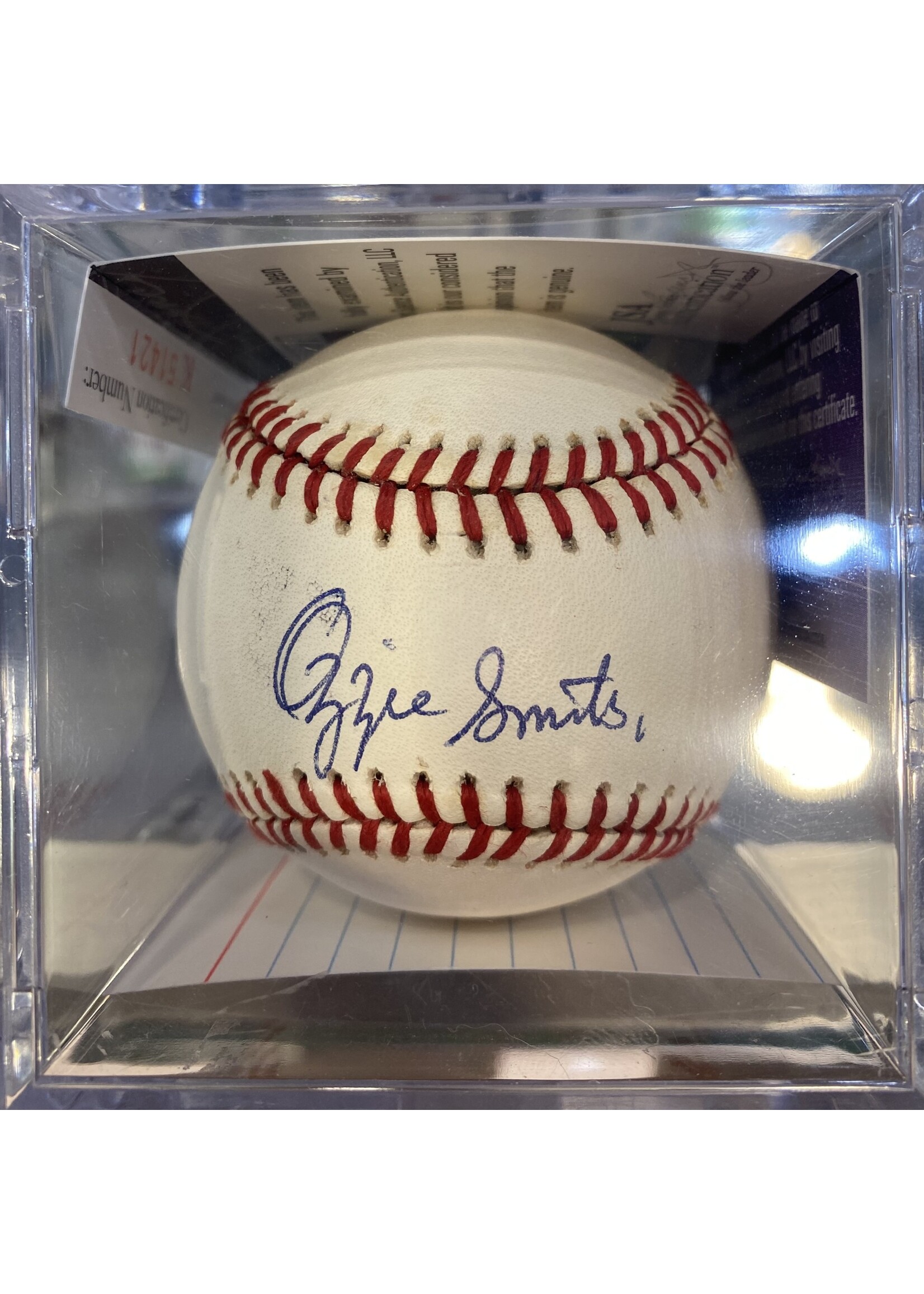 Balls/Bats Ozzie Smith Baseball