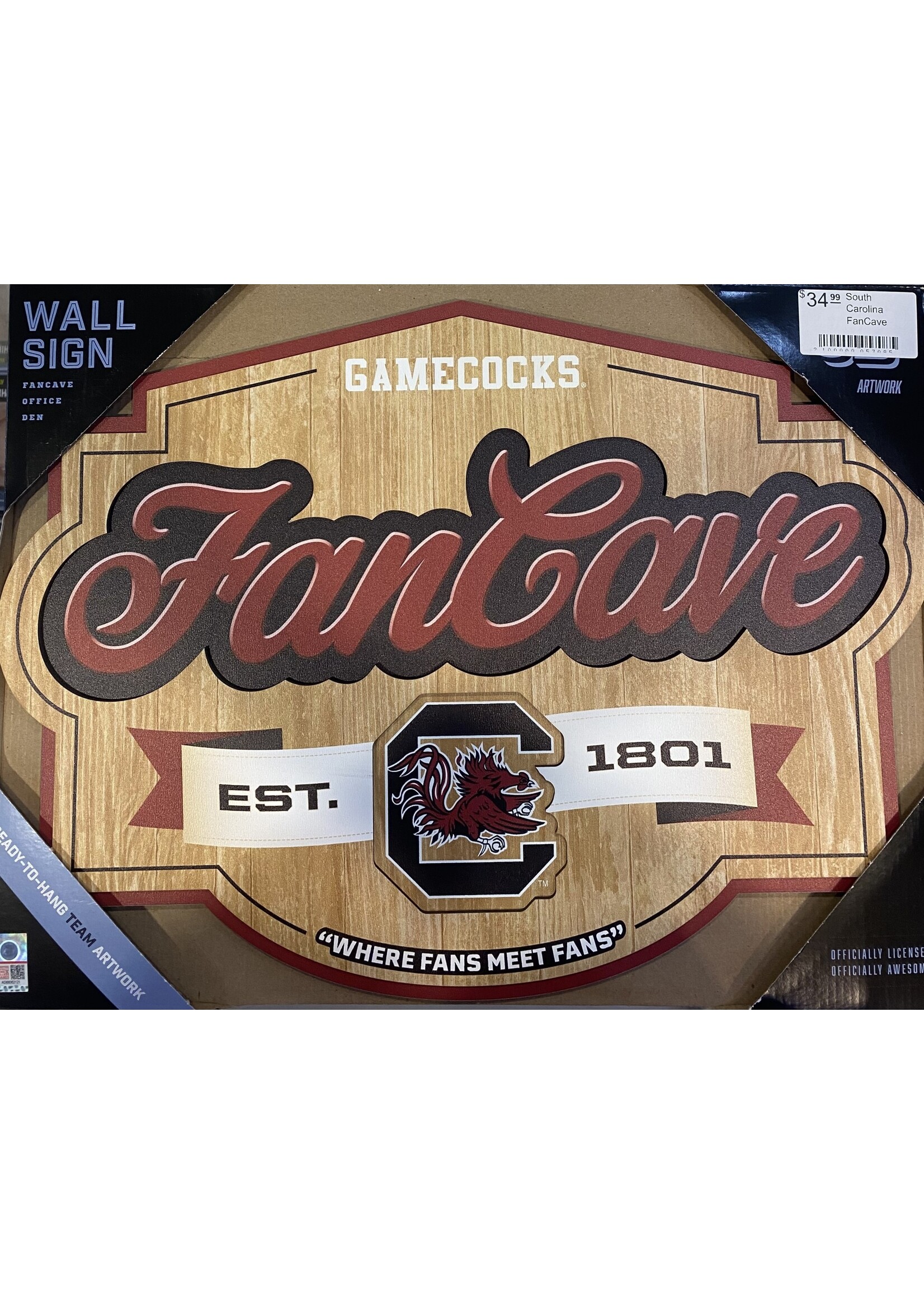 You The Fan South Carolina FanCave