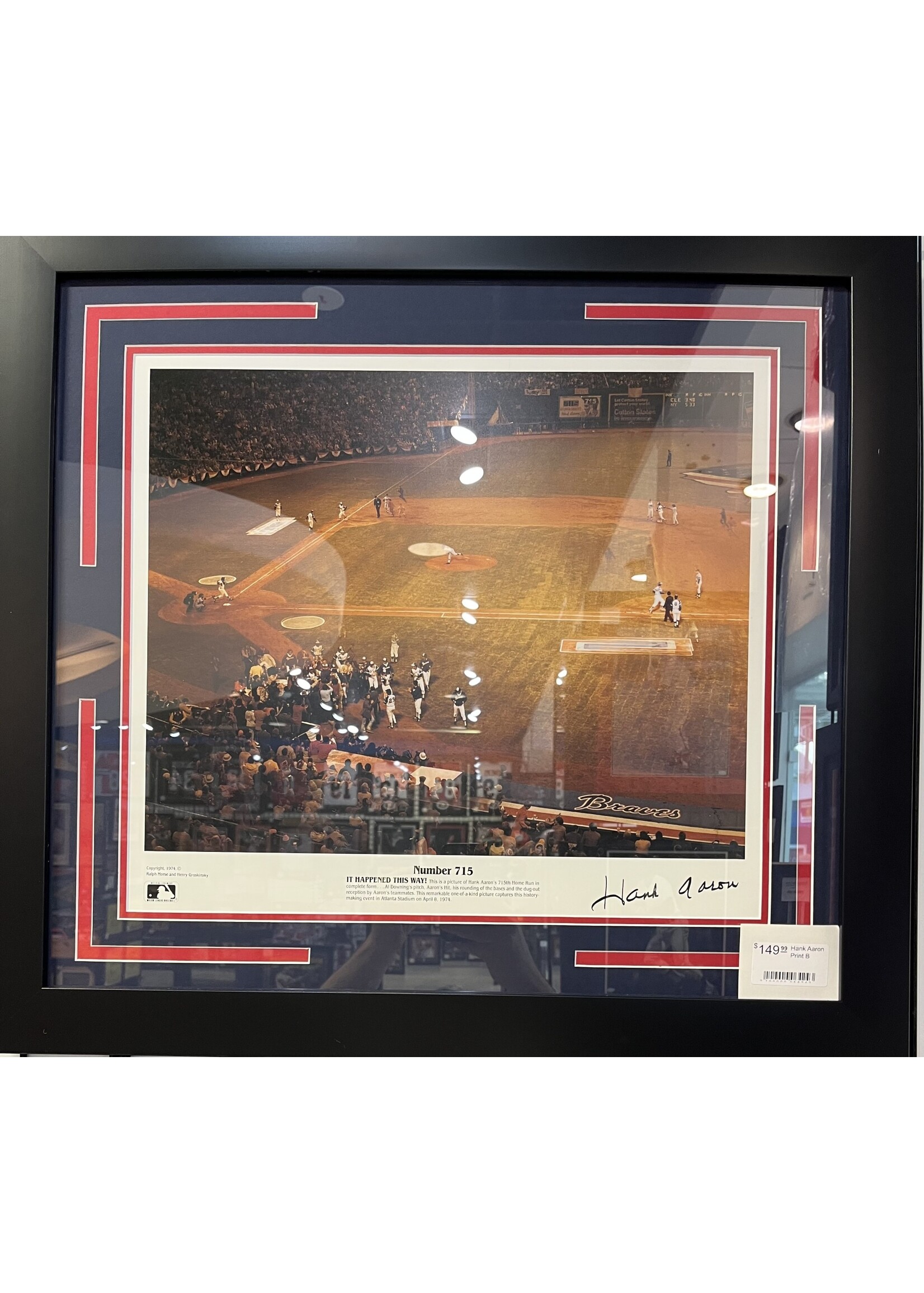 Picture Hank Aaron Print B