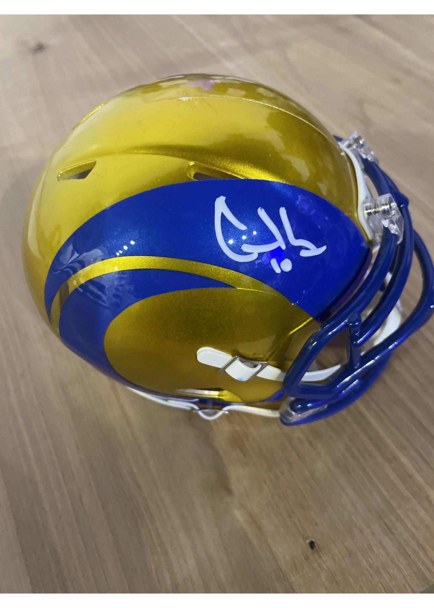 Cooper Kupp Mini Helmet Man Cave Memorabilia