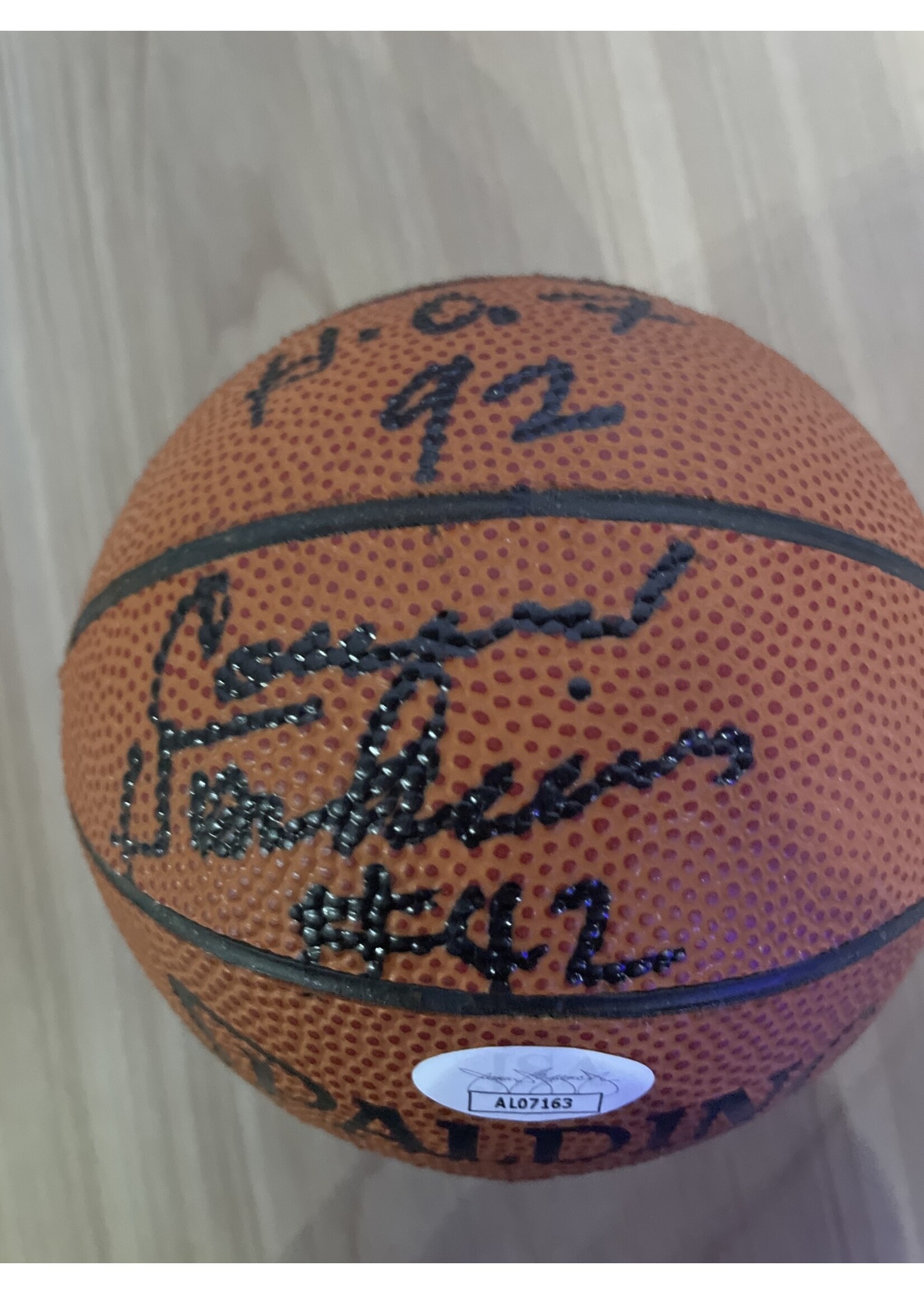 Balls/Bats/Gloves Connie Hawkins Mini Basketball