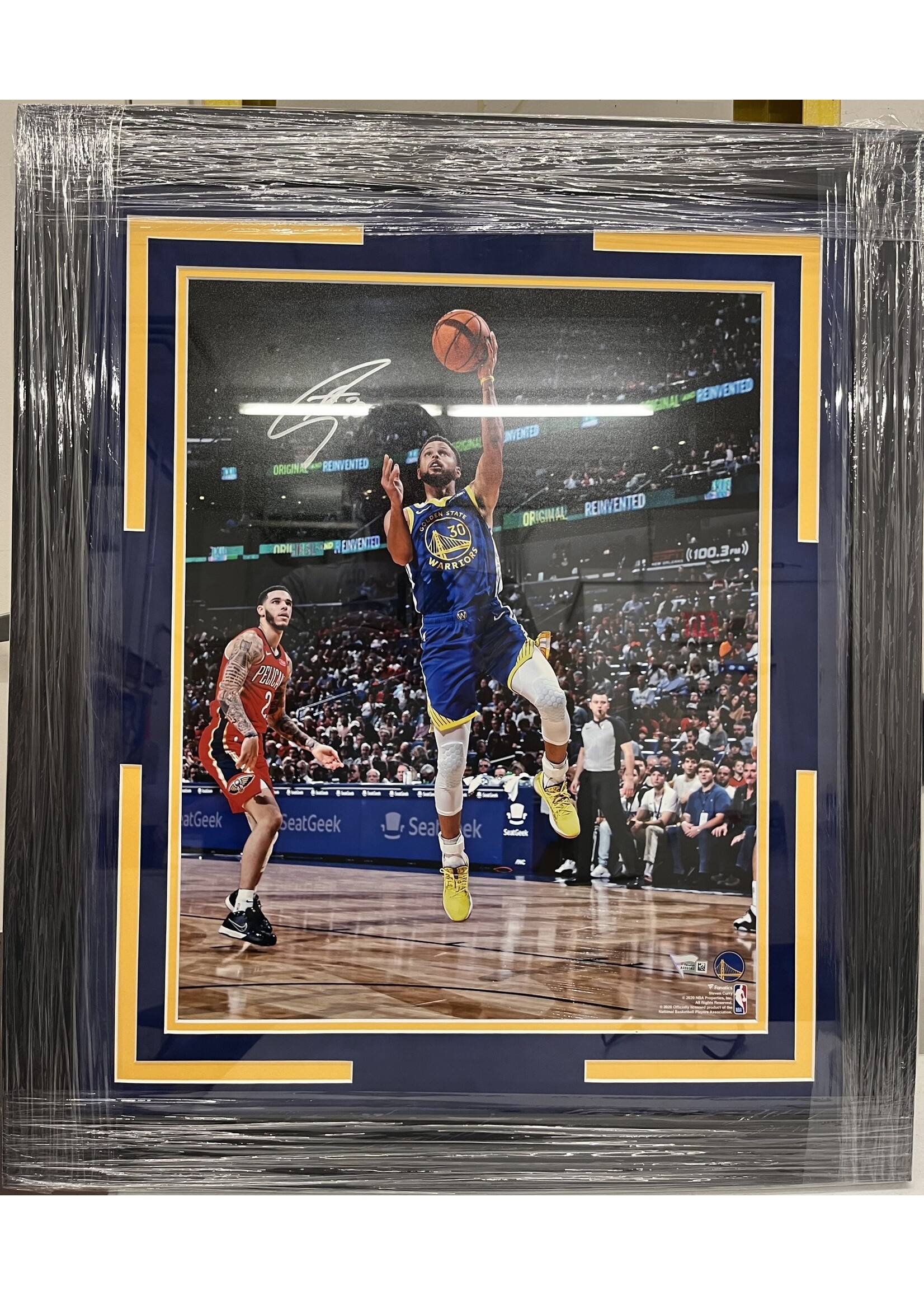 Picture Steph Curry 16x20 A