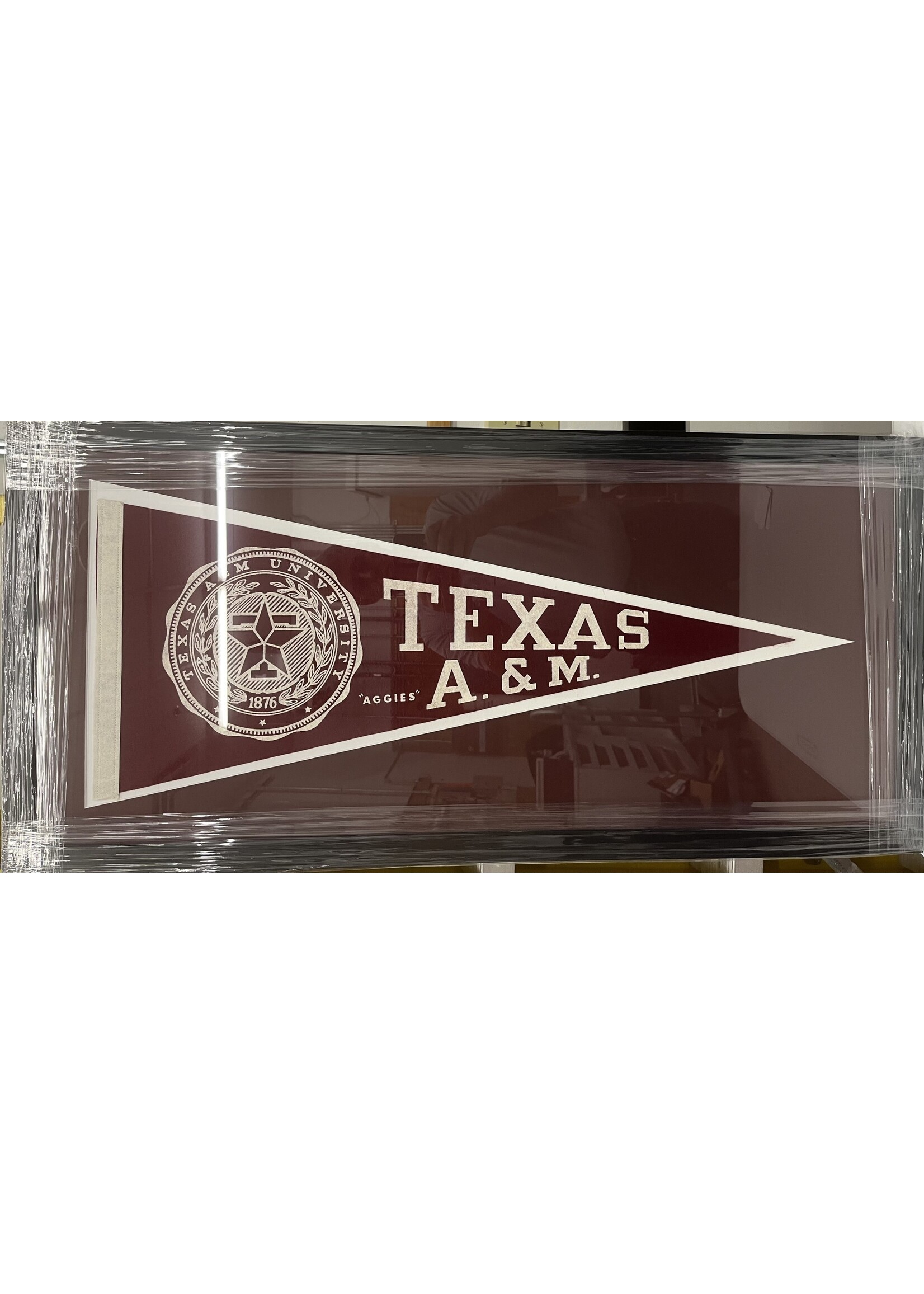 Pennant (F & UF) Texas A&M Crest 1970s Pennant