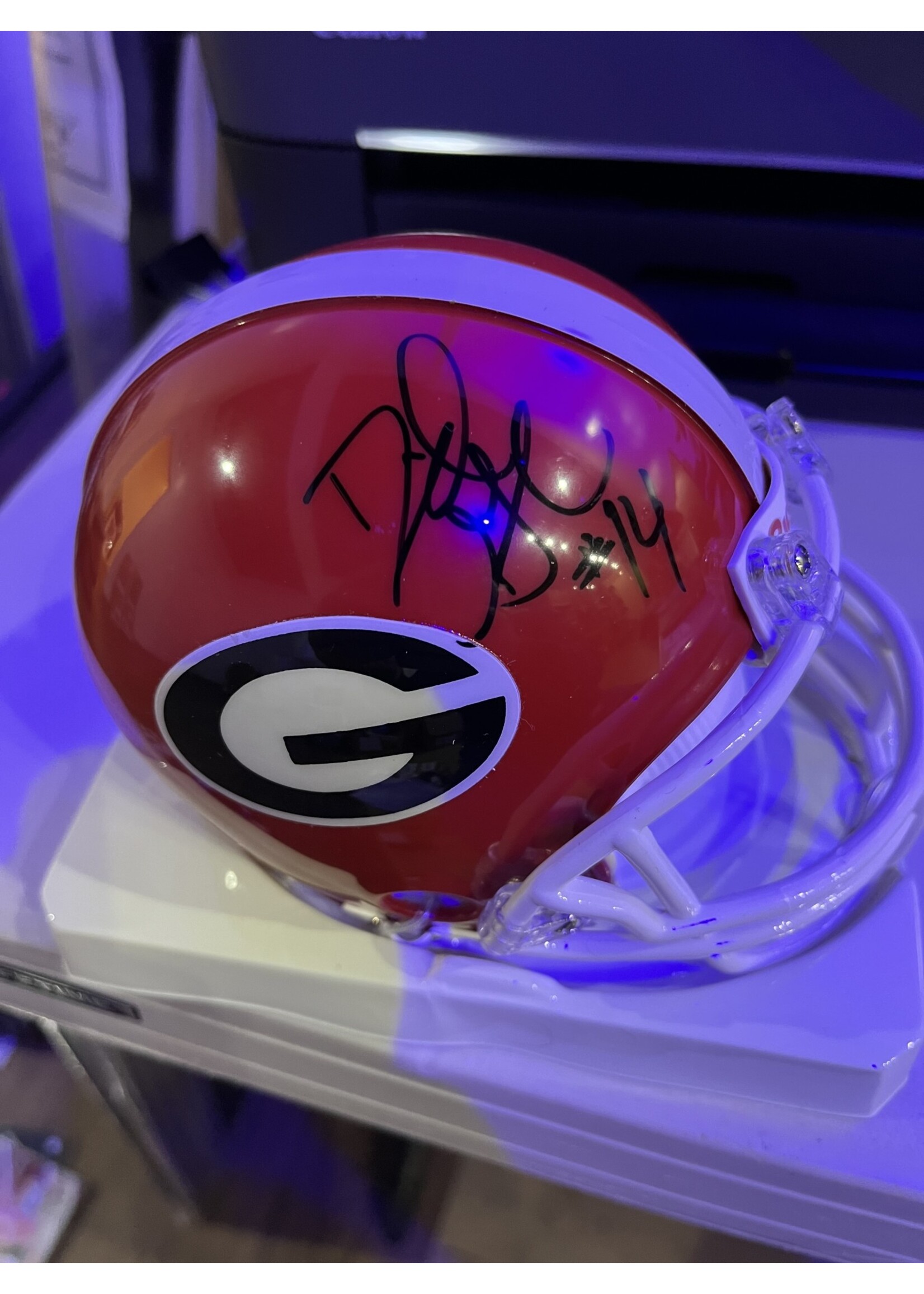 Helmet (Full & Mini) David Green Mini Helmet