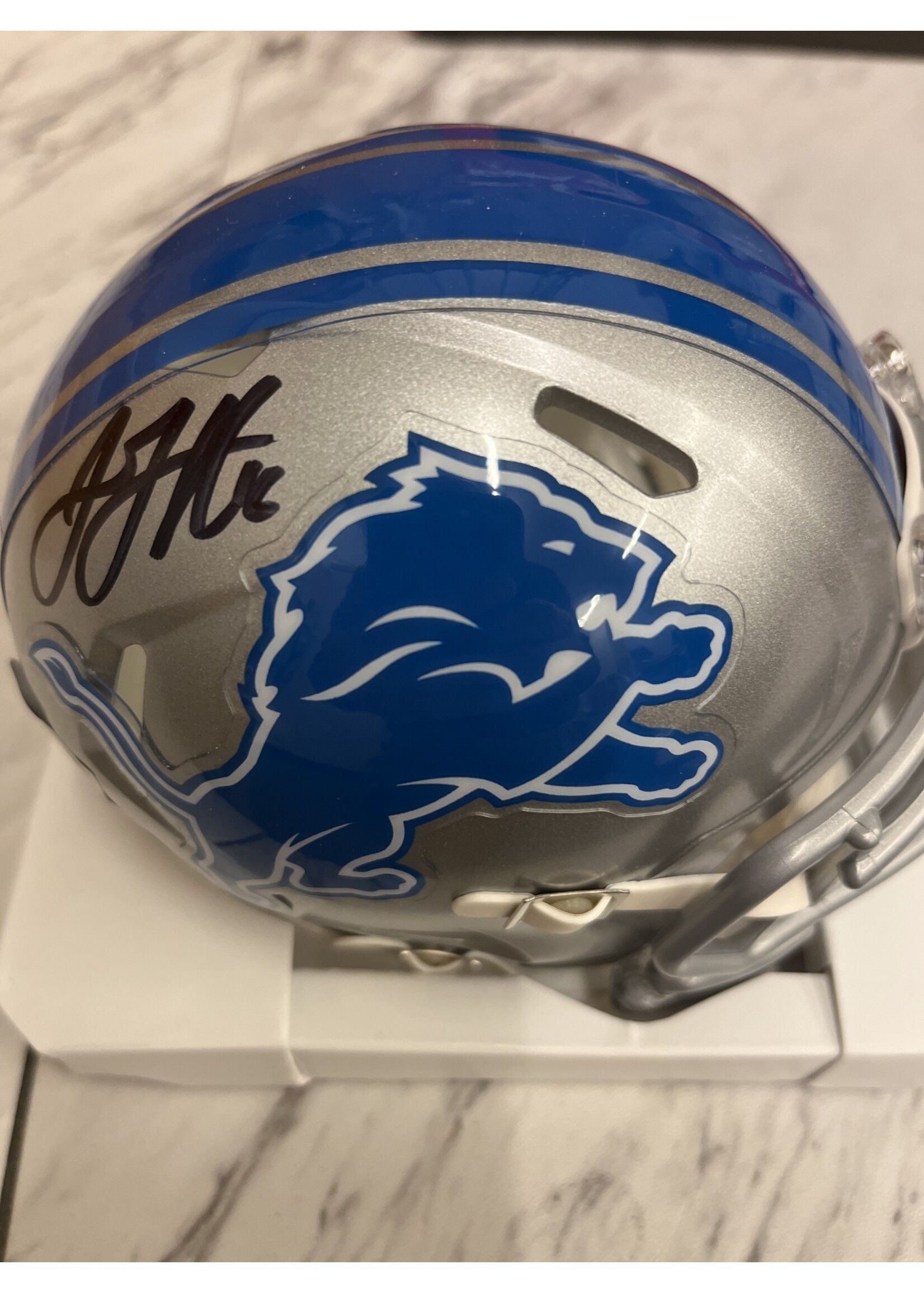 Jarod Goff Mini Helmet