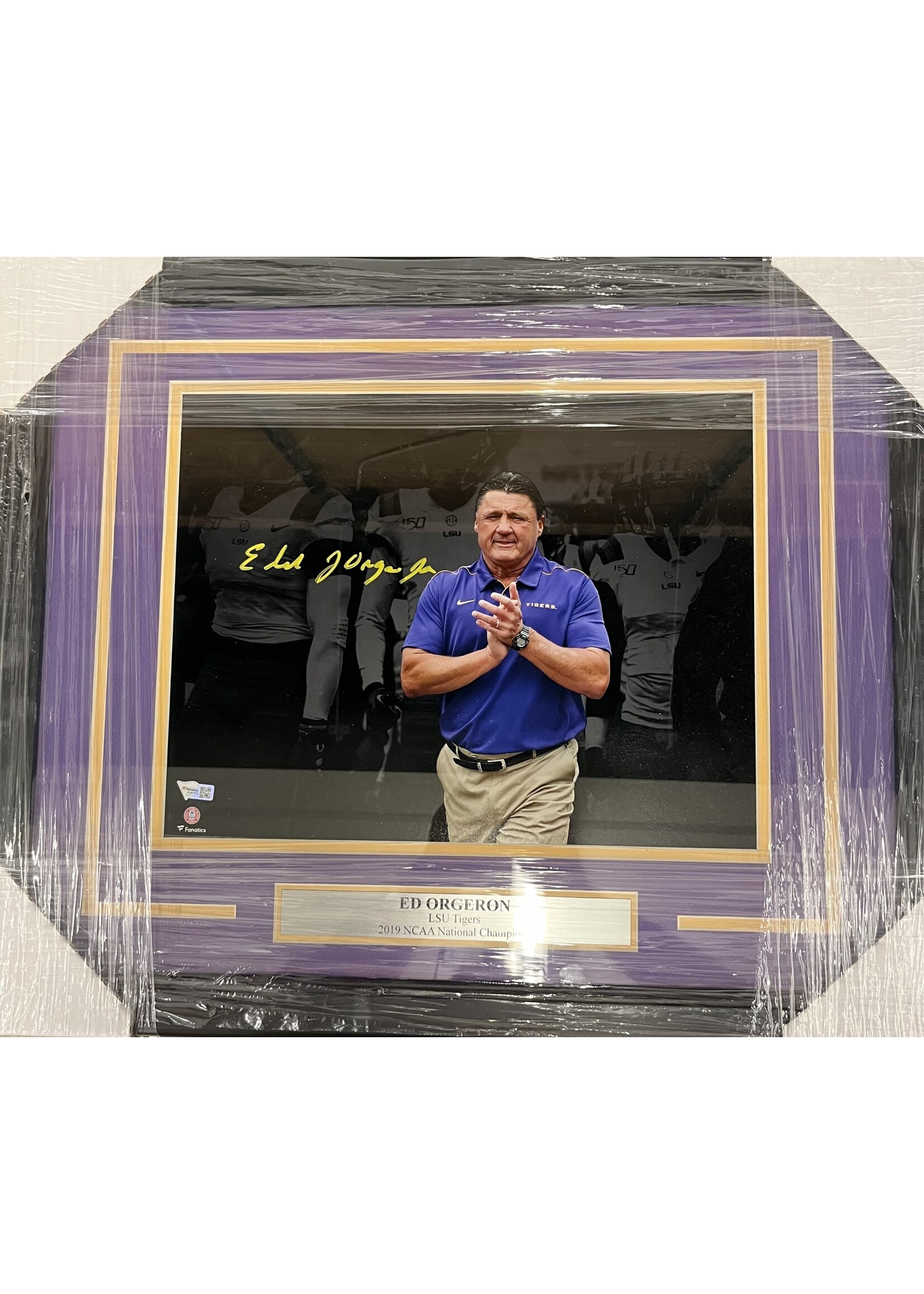 Picture Ed Orgeron 11x14