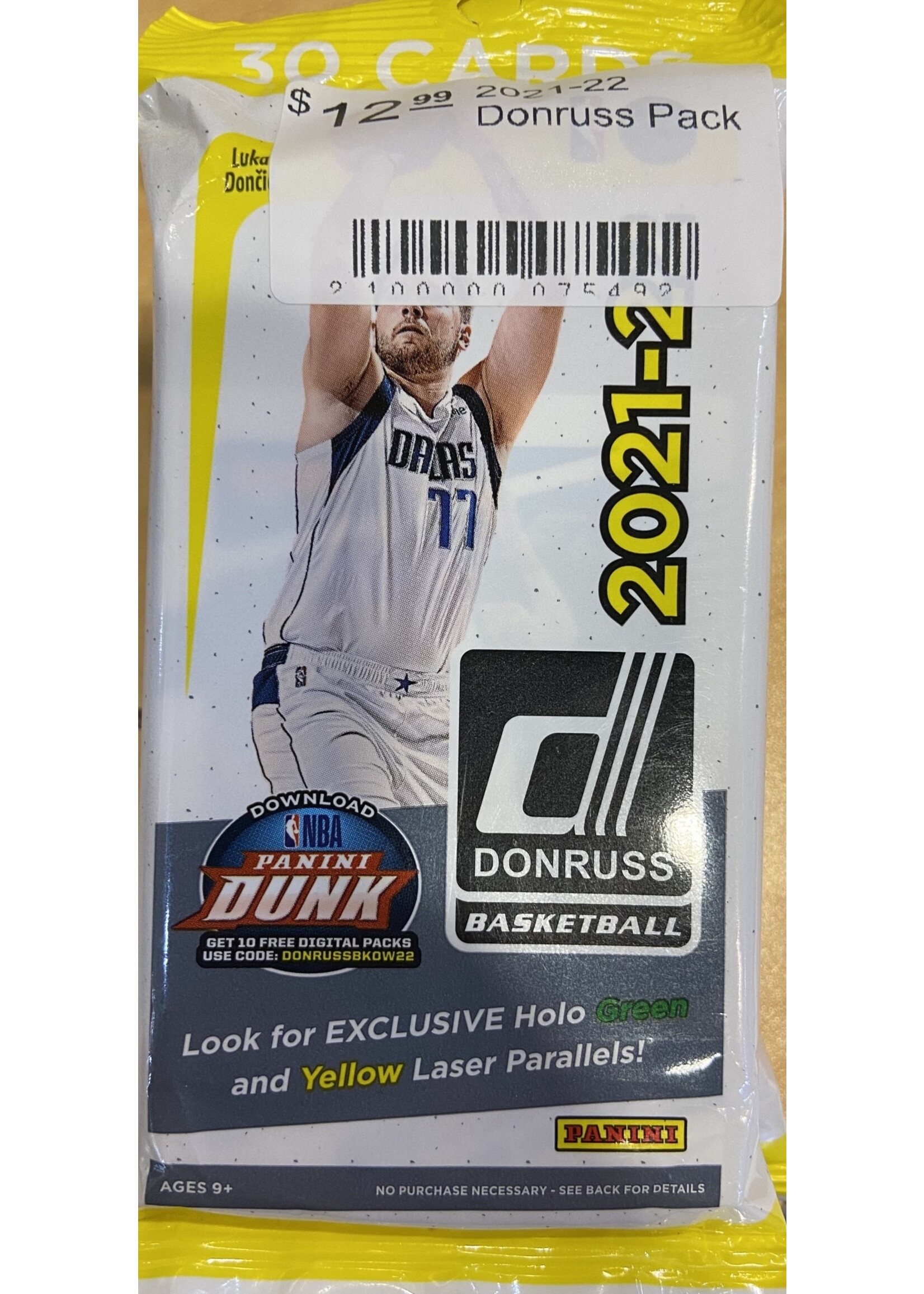 Cards 2021-22 Donruss Pack