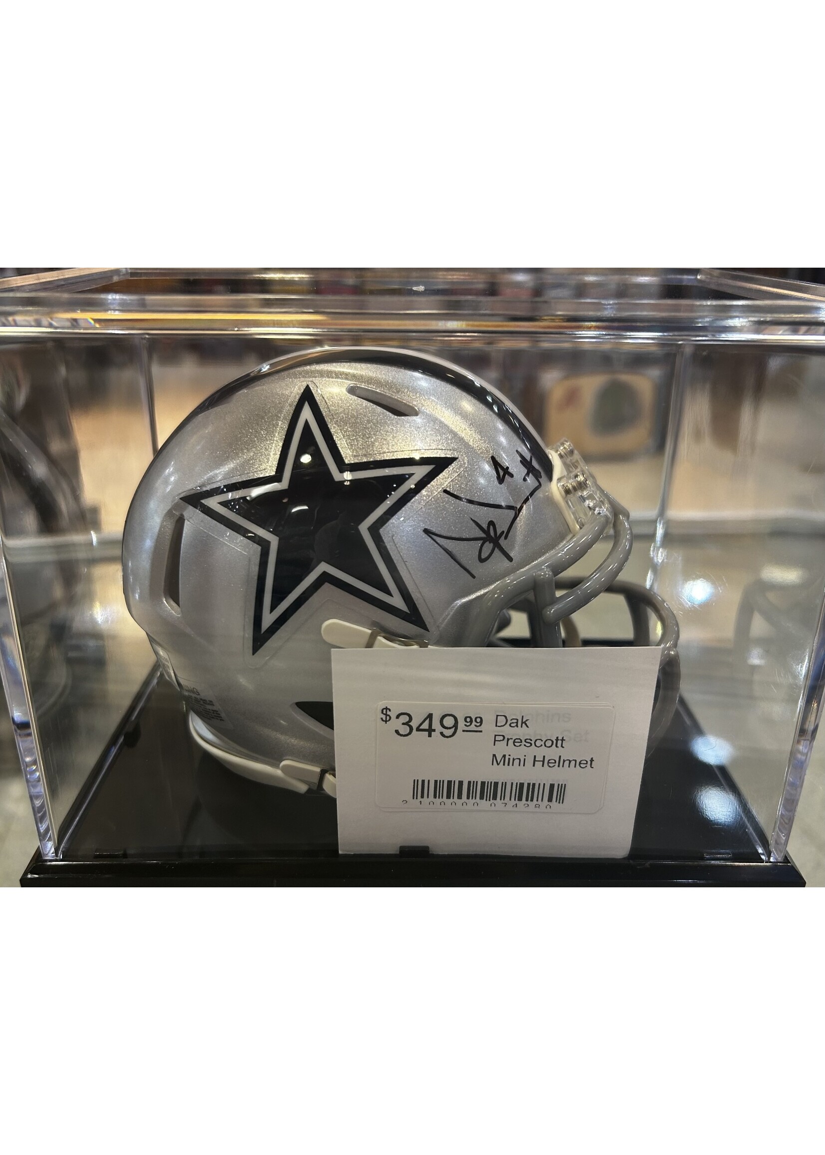 Helmet (Full & Mini) Dak Prescott Mini Helmet