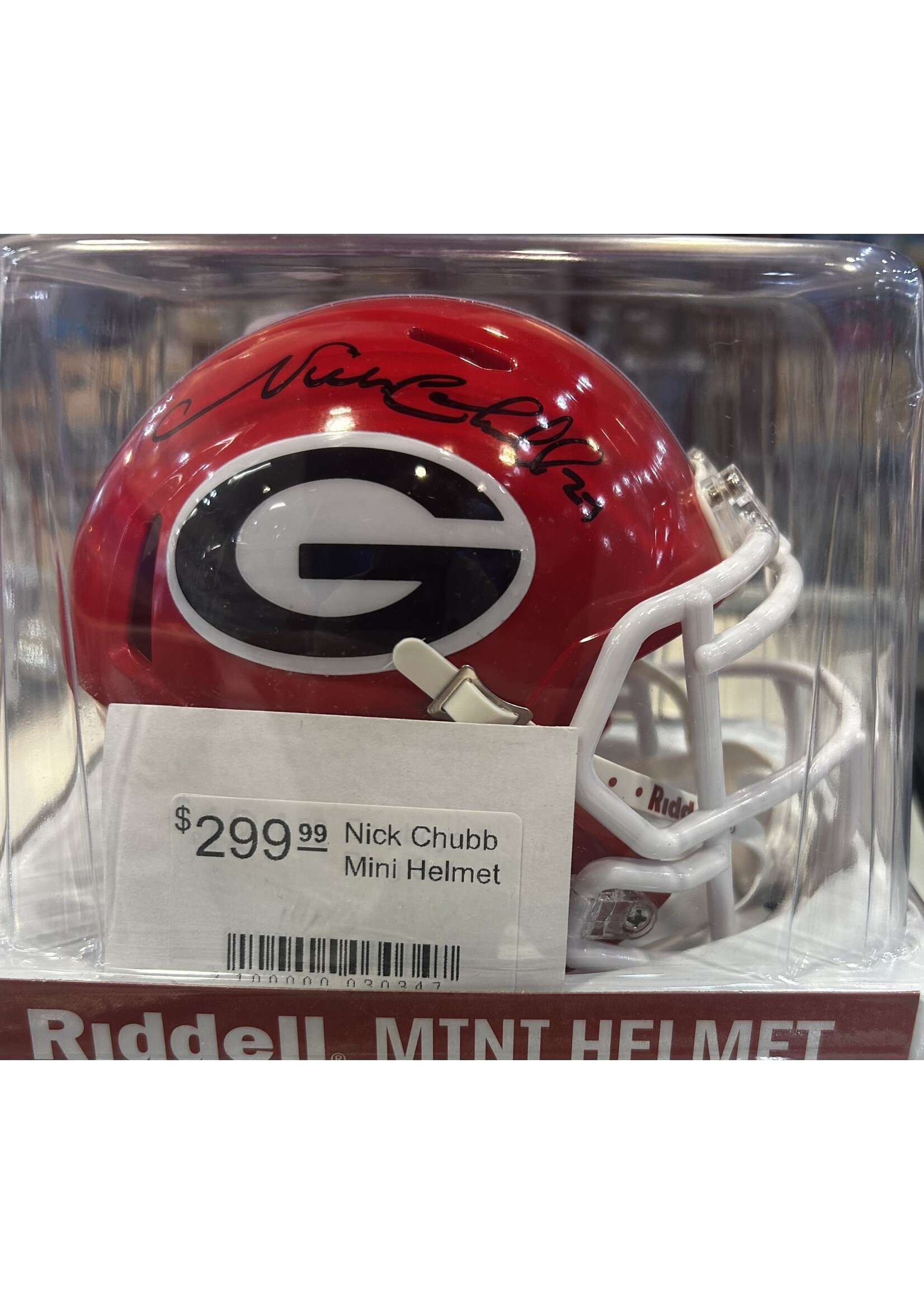 Nick Chubb Mini Helmet