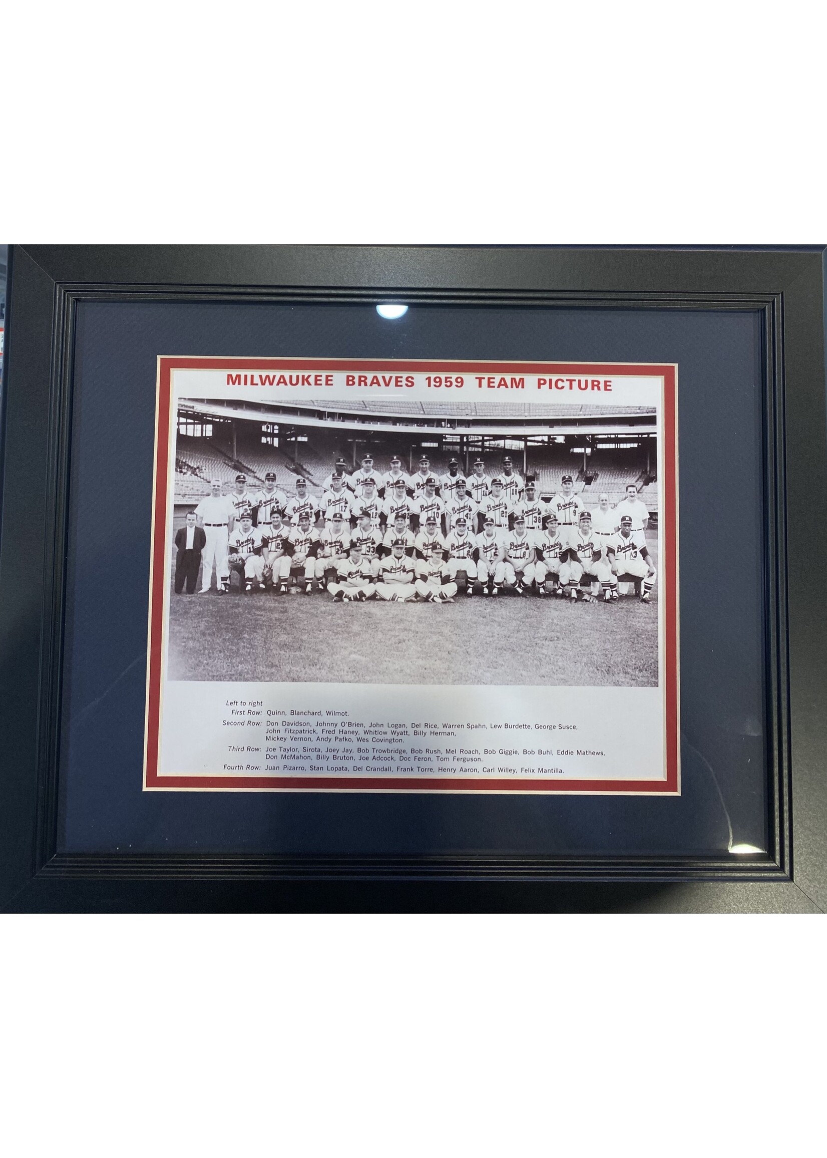 1959 Braves Team